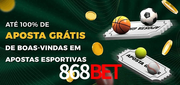 868bet Ate 100% de Aposta Gratis
